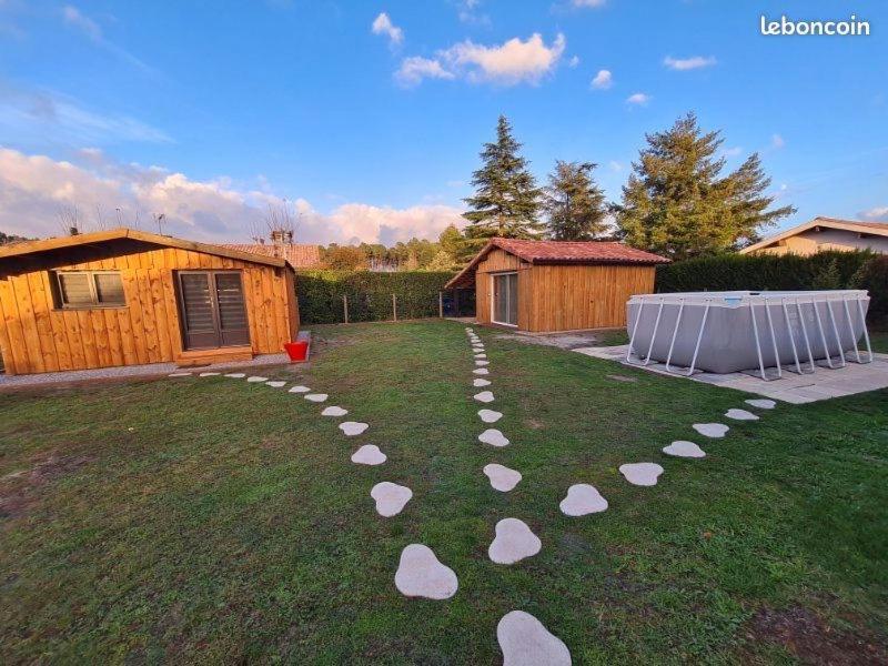 « Aux Bonheurs Landais » Hotel Linxe Buitenkant foto